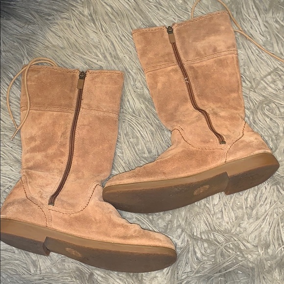Ugg suede riding boots - Picture 4 of 7
